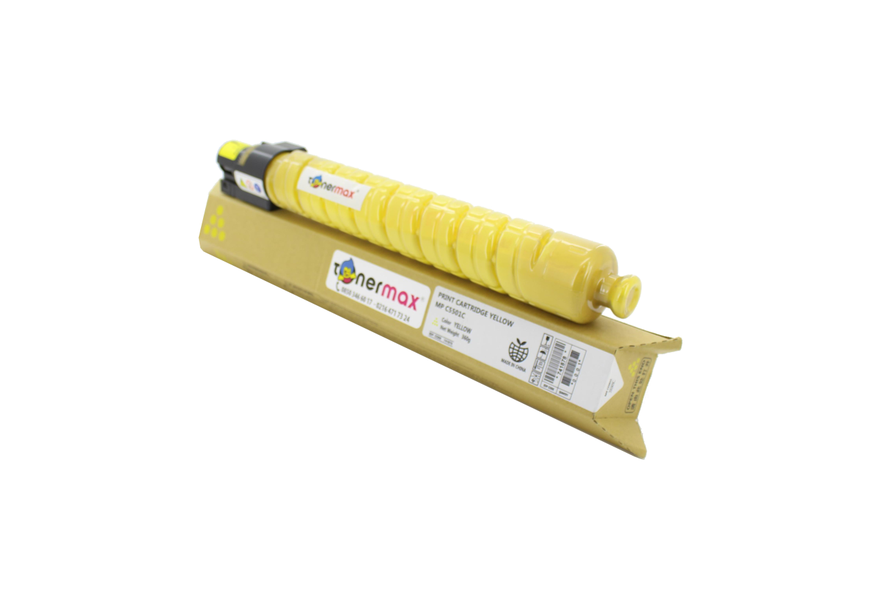 Ricoh Aficio MPC4000 Sarı Muadil Toner/ MPC4501 / MPC5000 / MPC5501