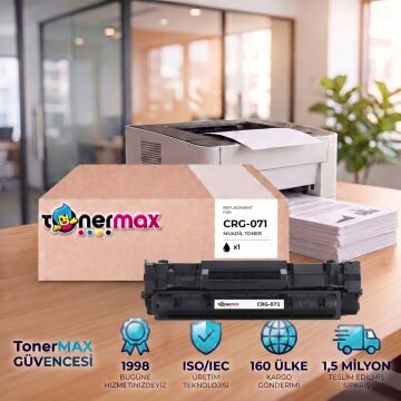 Canon CRG-071 Muadil Toner - Çipli 4'lü Avantaj Paket / Canon I-Sensys LBP121dn / LBP122dw / MF271dn / MF272dw / MF273dw / MF274dn / MF275dw