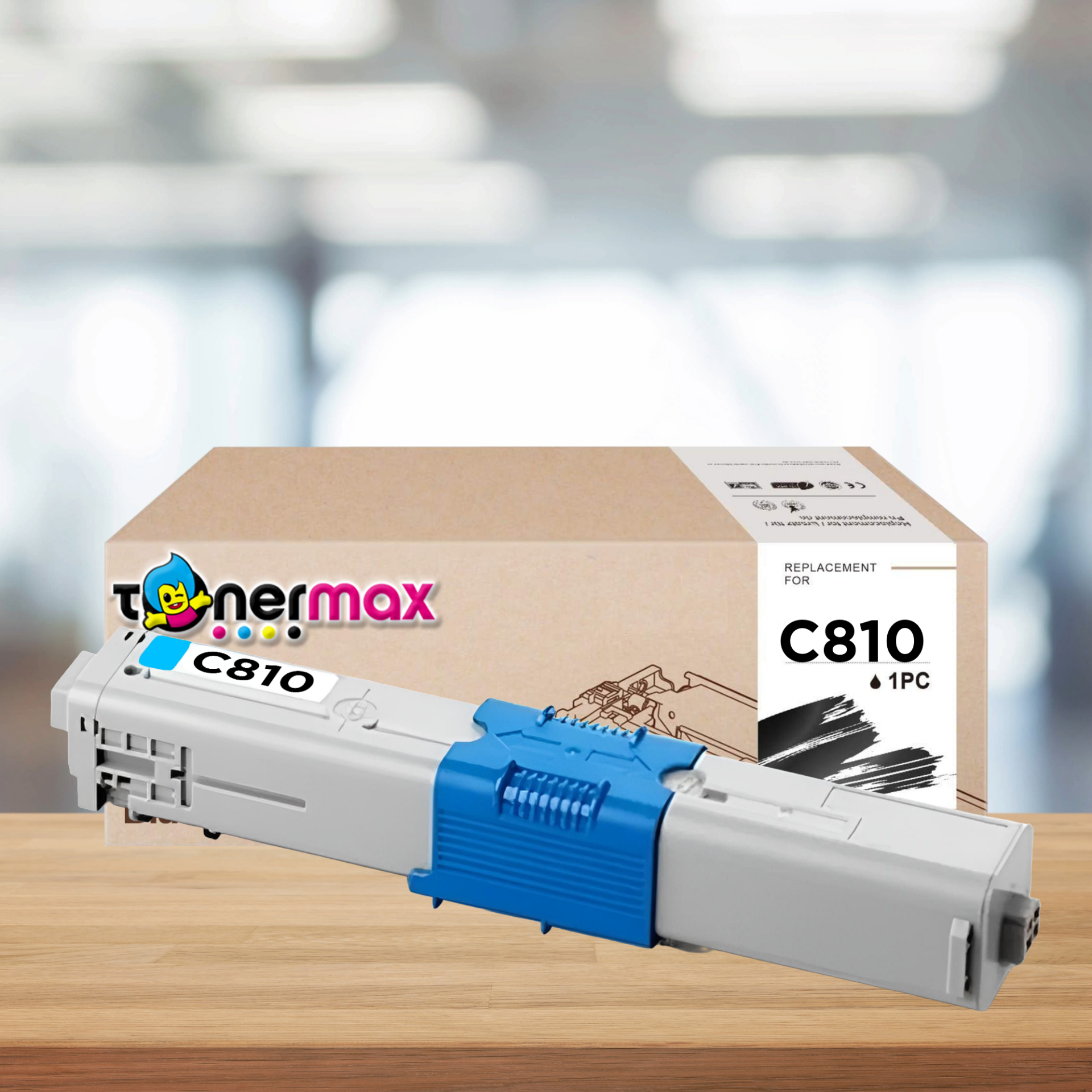 Oki C810 / C830 44059119 Mavi Muadil Toner