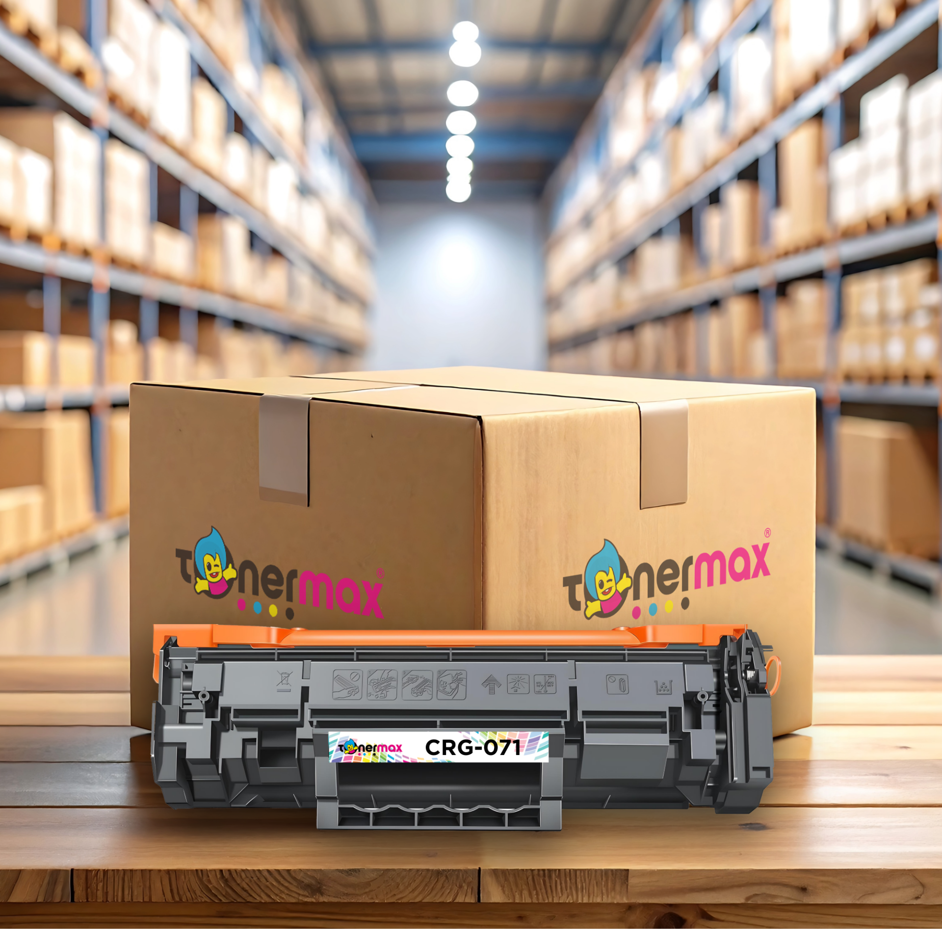 Canon CRG-071 Muadil Toner - Çipli 10'lu Avantaj Paket