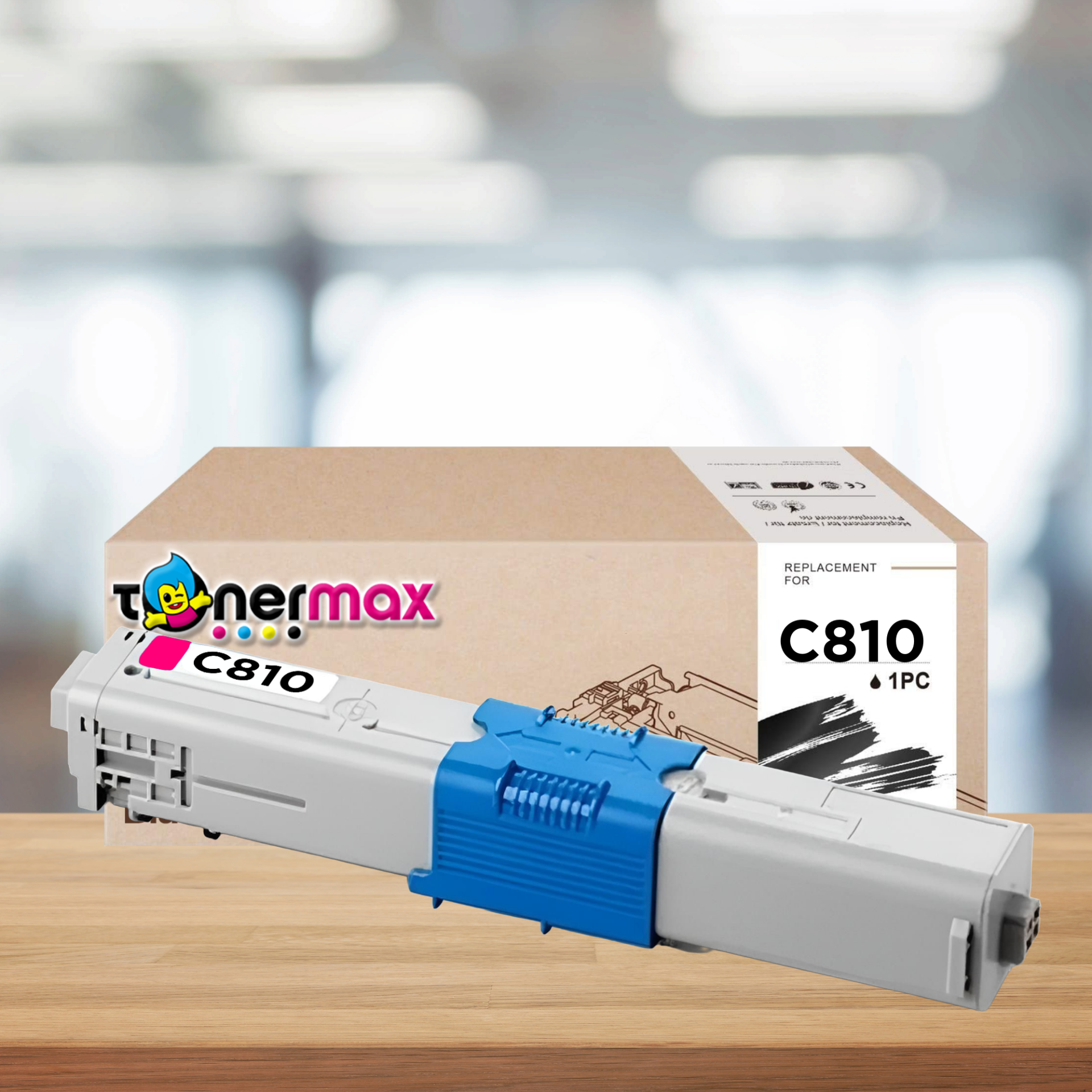 Oki C810 / C830 44059118 Kırmızı Muadil Toner