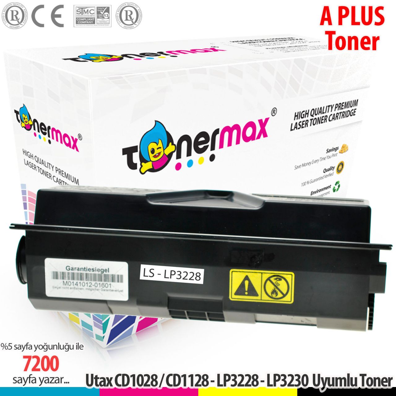 Utax LP-3228 A Plus Muadil Toneri / LP-3230 / CD-1028 / CD-1128