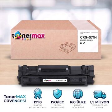 Canon CRG-071H Muadil Toner - Çipli 2'li Paket / Canon I-Sensys LBP121dn / LBP122dw / MF271dn / MF272dw / MF273dw / MF274dn / MF275dw