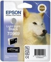 Epson T0969 / Stylus Photo R2880 Açık Gri Orjinal Kartuş