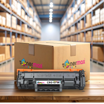 Canon CRG-071H Muadil Toner - Çipli 20'li Paket 1 Koli / Canon I-Sensys LBP121dn / LBP122dw / MF271dn / MF272dw / MF273dw / MF274dw / MF275dw