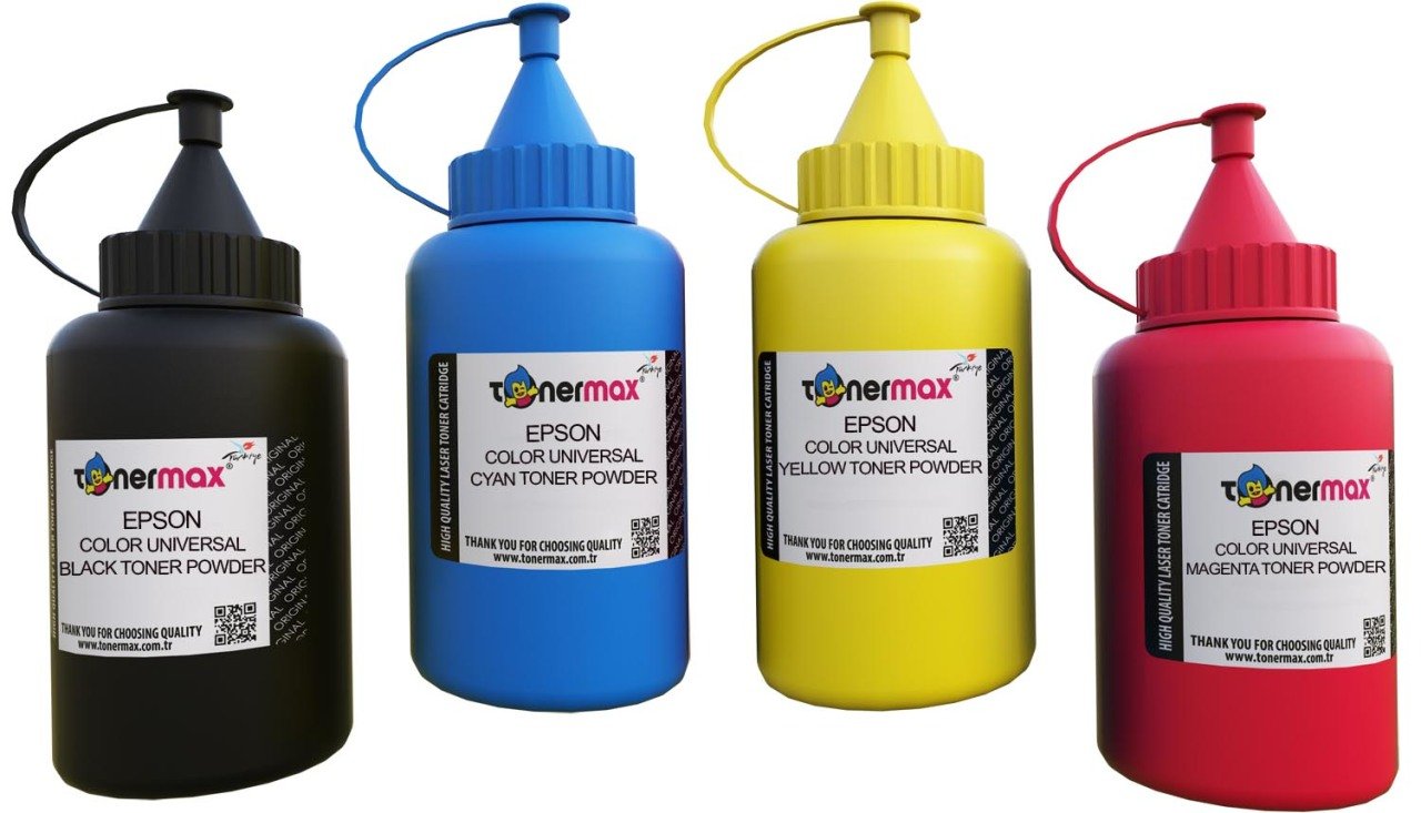 Epson CX17 / C1700 Toner Tozu Set