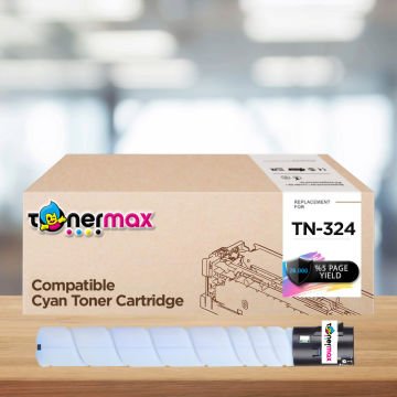 Konica Minolta TN-324 Mavi Muadil Toner/ Bizhub C258 / C308 / C368 A8DA430