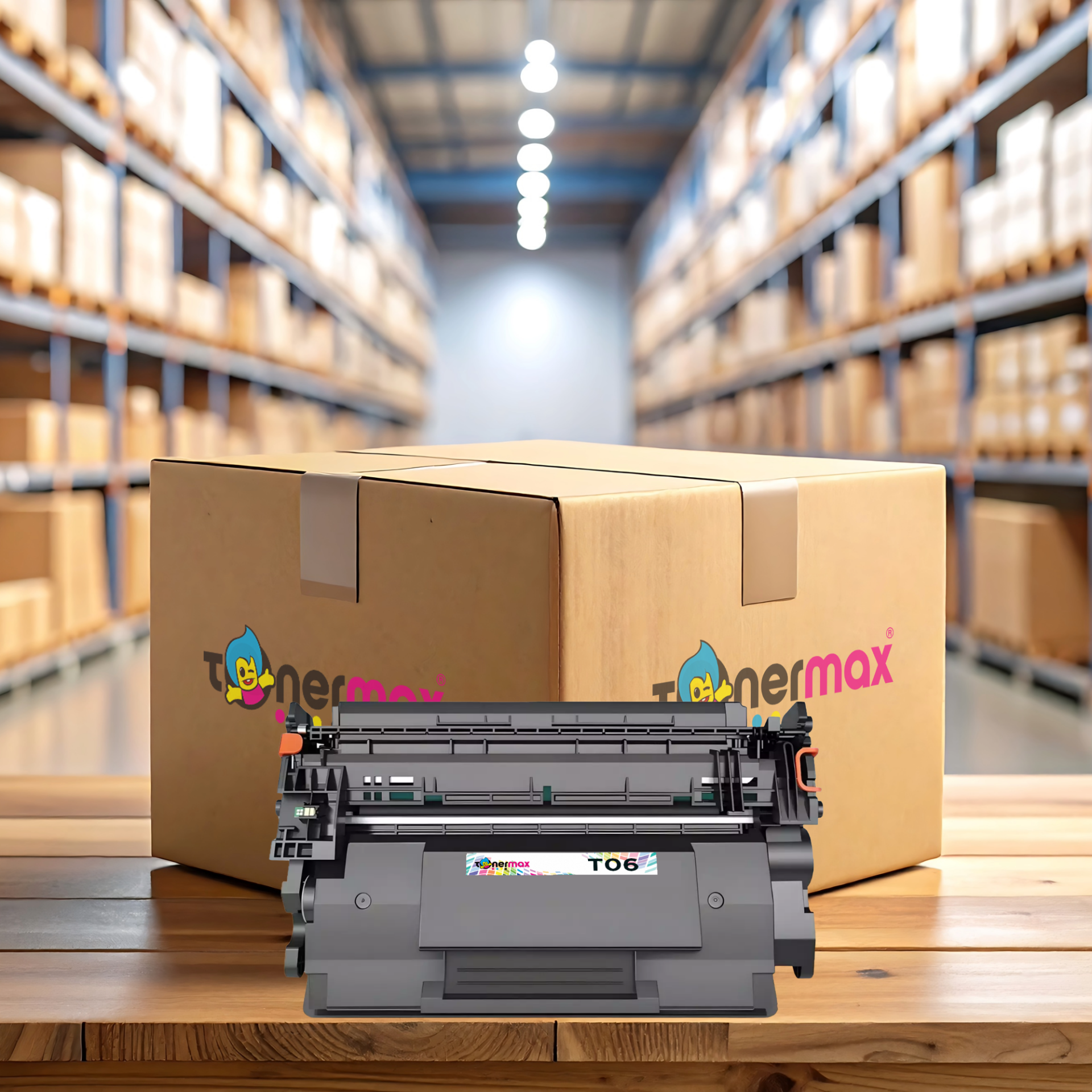 Tonermax Canon T06 Muadil Toner Çipli - Ön Görünüm