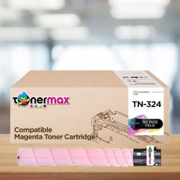 Konica Minolta Uyumlu Tonermax TN-324 Kırmızı Muadil Toner/ Bizhub C258/ C308/ C368 A8DA330