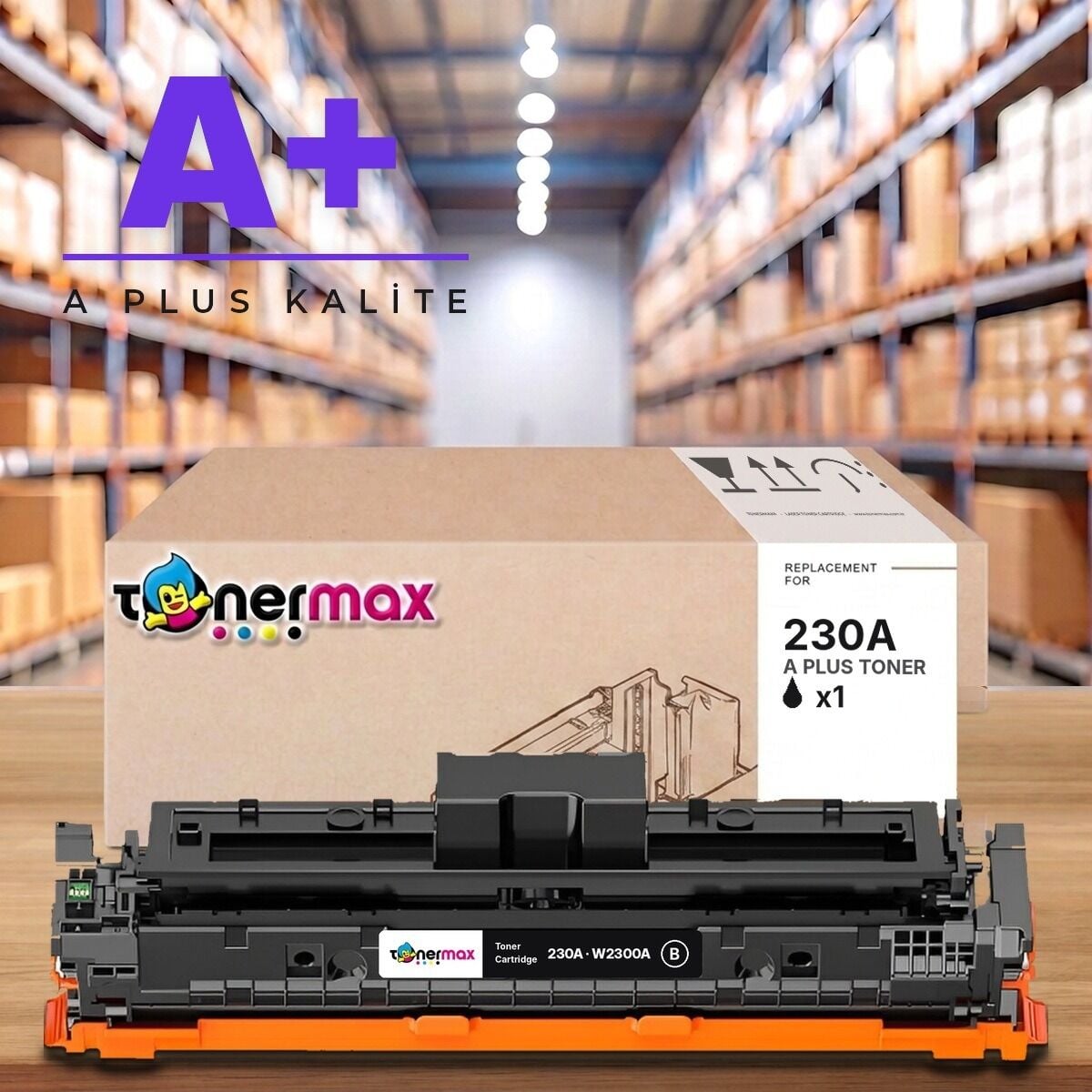 TonerMAX® 230A Siyah Muadil Toner — A Plus