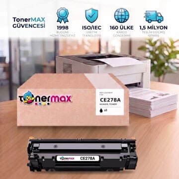 Hp CE278A / P1606 / P1566 / M1536 Muadil Toner - Ekonomik
