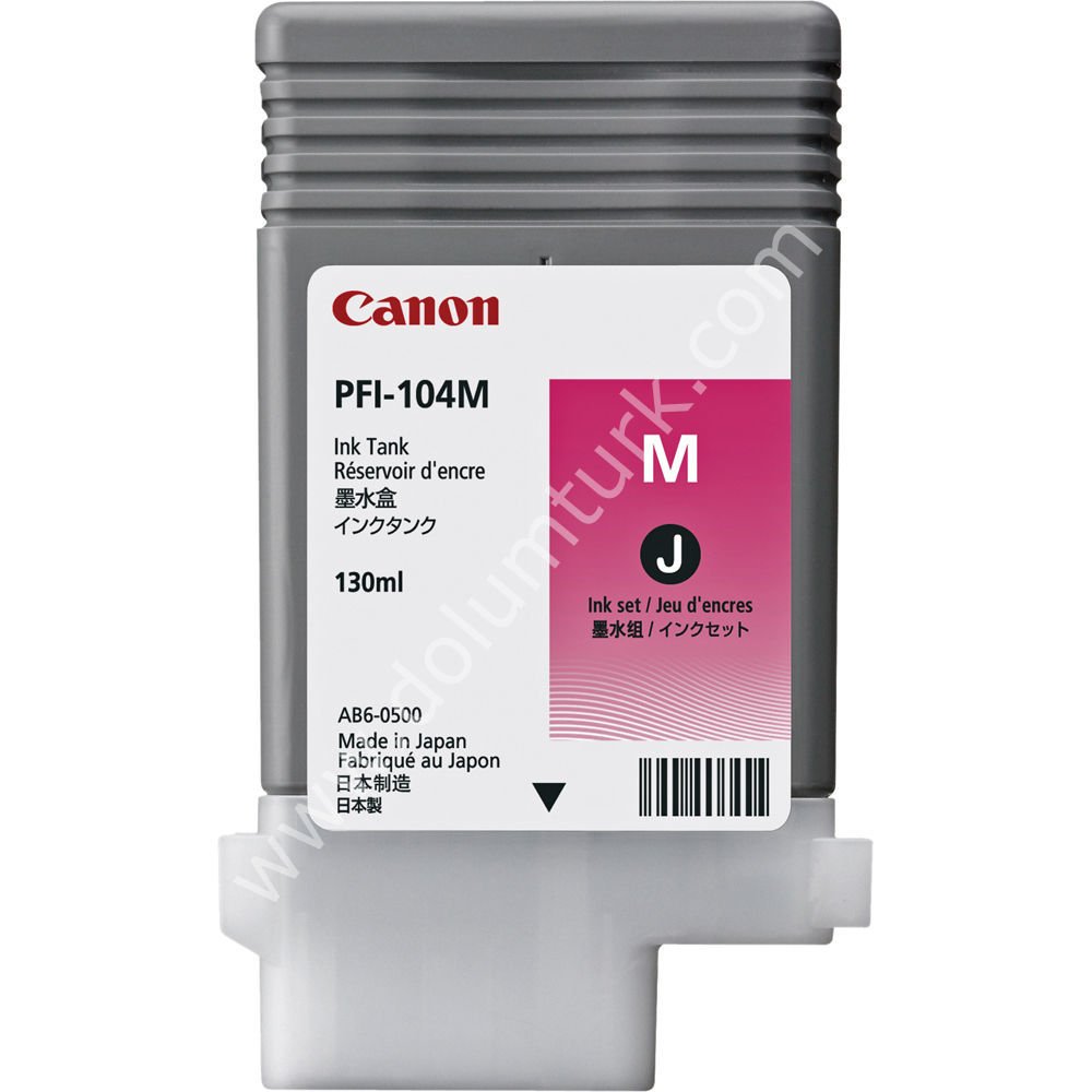 Canon PFI-104M Magenta Orjinal Kartuş 130 ML.