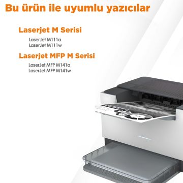 Hp 150A W1500A Toner Tozu 250 GR./ LaserJet MFP M141a /M141w  / M111a / M111w