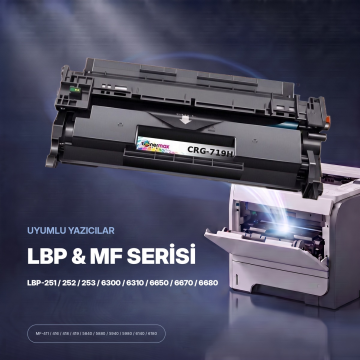 Canon CRG-719H Muadil Toner 4'lü Avantaj Paket / LBP-6300 / LBP-6310 / LBP-6650 / LBP-6670 / MF-5840 / MF-5880 / MF-5940 / MF-5980 / MF-6140 / MF-6180