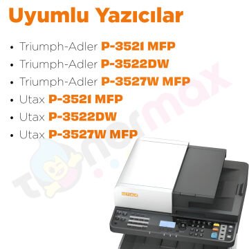 Utax PK-1010 Toner Tozu 1000GR / P3521 / P3522 / P3527