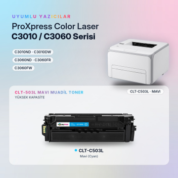 Samsung CLT-C503L Muadil Toner Mavi / Pro Express C3060/ C3010