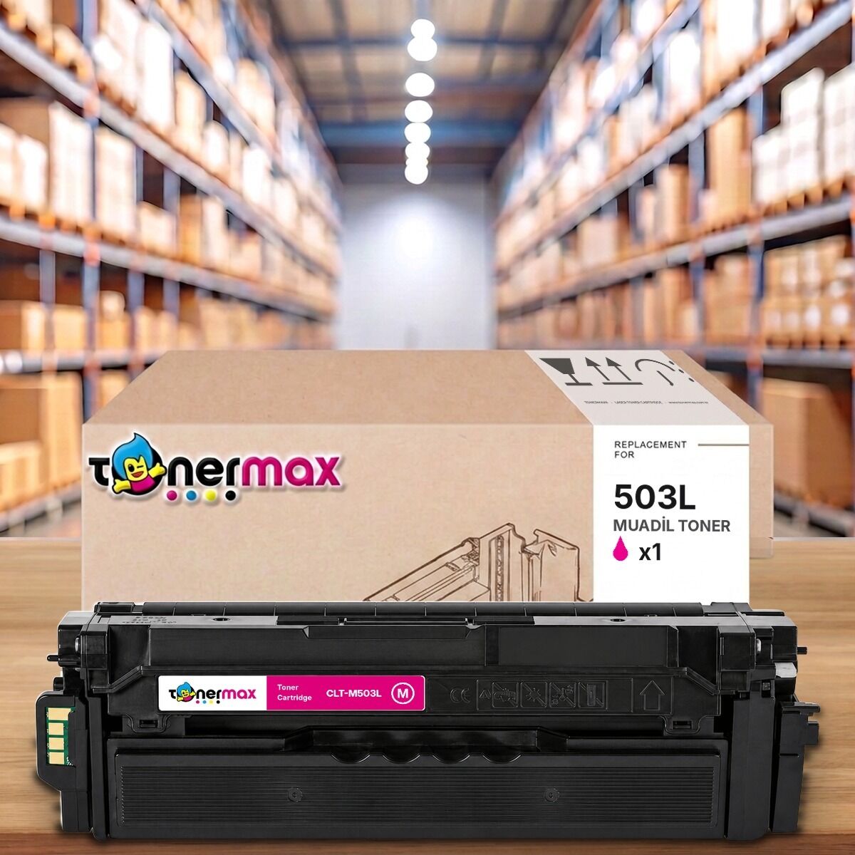 Samsung CLT-M503L Kırmızı muadil toner