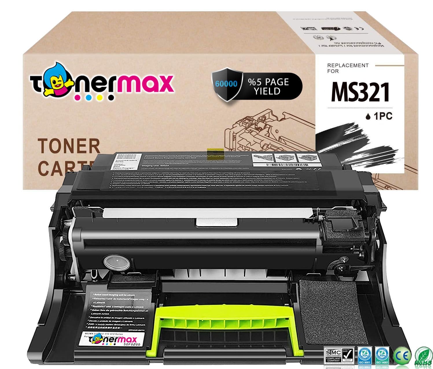 Lexmark 56F0Z00 Muadil Drum Ünitesi / MS321 / MX321 / MS421 / MX421 / MS521 / MX521 / MS622 / MX622