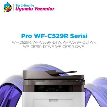 Epson T01C2 - C13T01C200 Mavi Muadil Kartuş 5K / Workforce Pro WF-C529 WF-C579