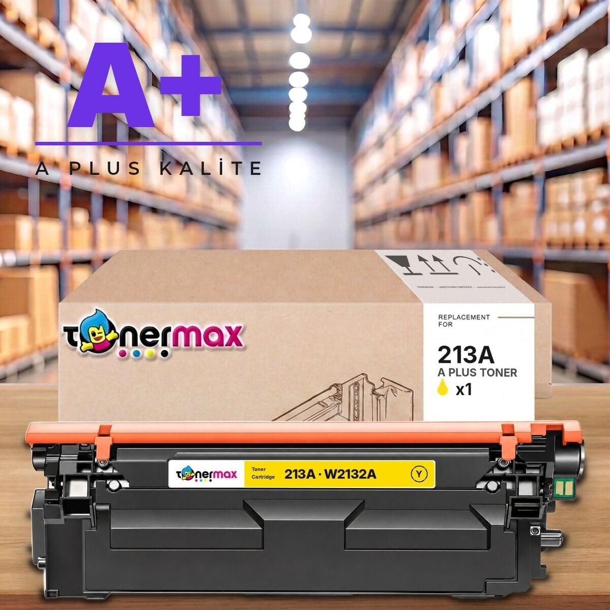 TonerMAX® 213A Sarı Muadil Toner — A Plus