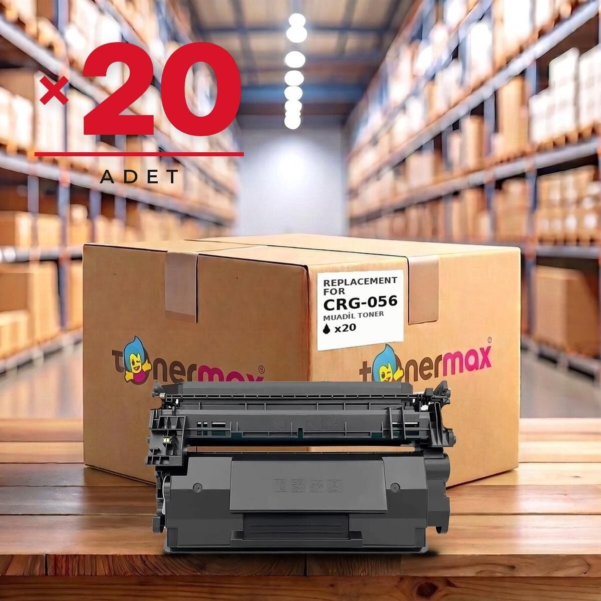 Canon CRG-056 Muadil Toner - Çipli / LBP-325dn / LBP-325X / MF-542x / MF-543x /