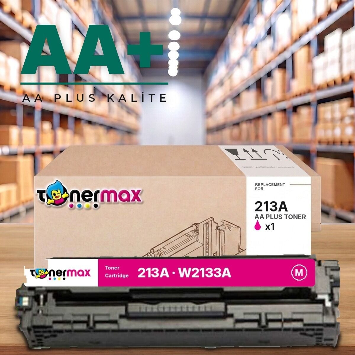 HP 213A W2133A Kırmızı AA Plus muadil toner