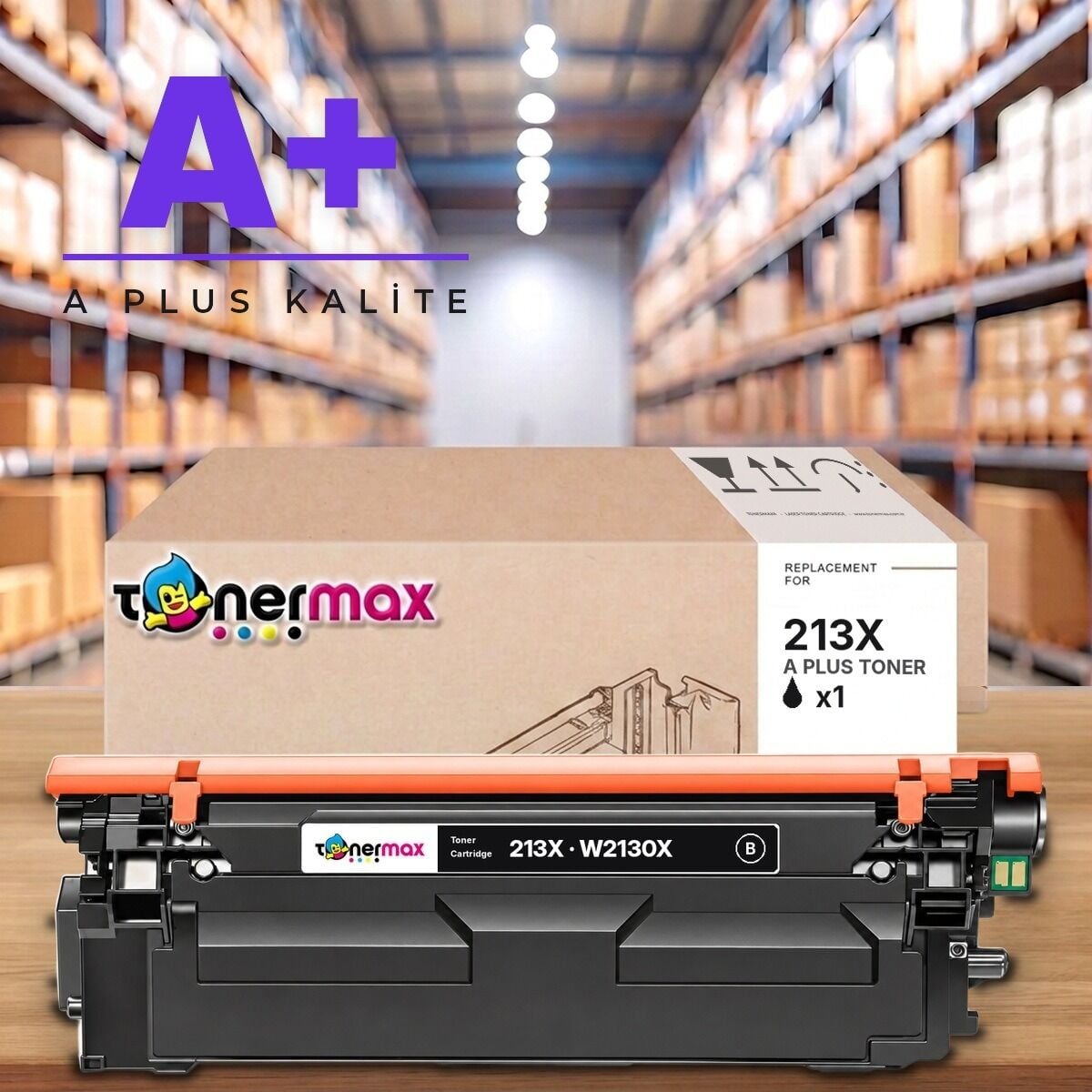 TonerMAX® 213X Siyah Muadil Toner — A Plus