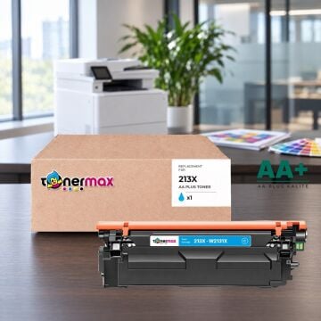 Hp 213X W2131X Mavi Muadil Toner AA Plus / Color LaserJet Enterprise 5700 / 6700 / MFP 5800 / 6800