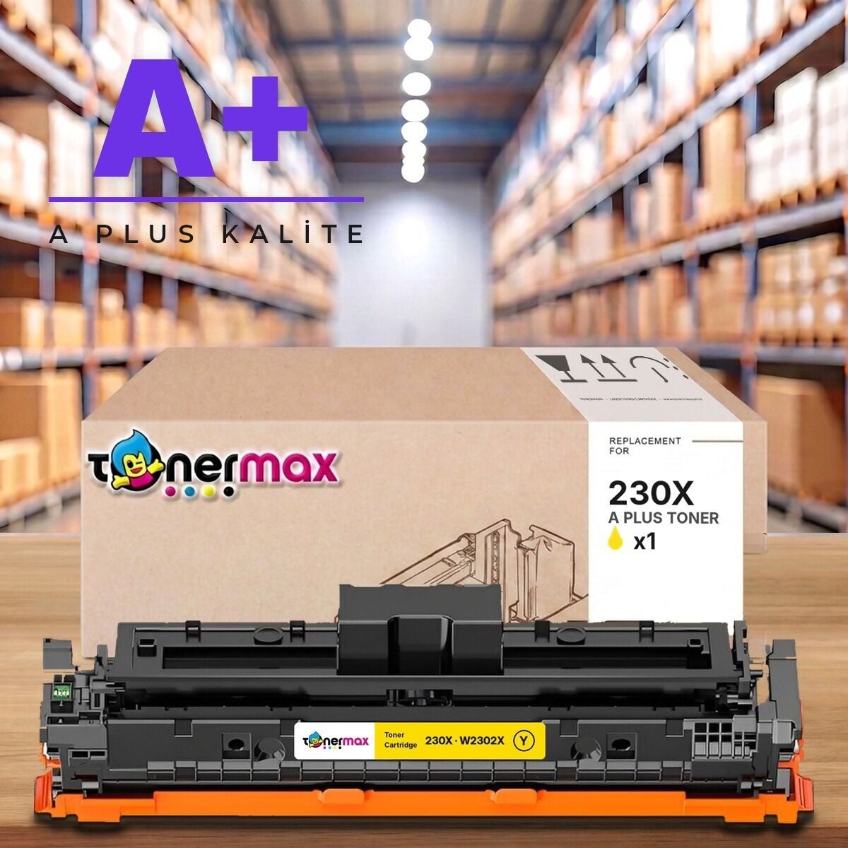 TonerMAX® 230X Sarı Muadil Toner — A Plus