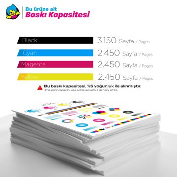 Hp 207X - W2210X Muadil Toner Siyah- Çipli / Hp Color LaserJet Pro M255dw / M255nw /M282nw /M283cdw /M283fdn /M283fdw