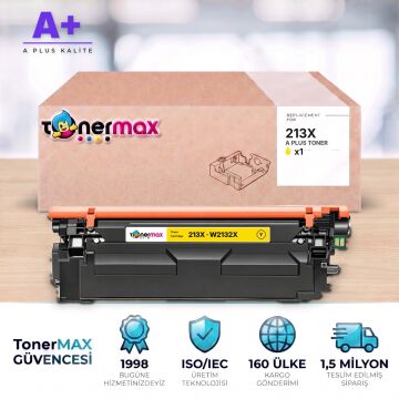 Hp 213X W2132X Sarı Muadil Toner A Plus / Color LaserJet Enterprise 5700 / 6700 / MFP 5800 / 6800