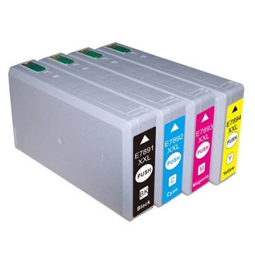 Epson 78 XXL Muadil Kartuş Takım / Workforce Pro WF-/WF-5190DW /WF-5620DWF /WF-5690DWF