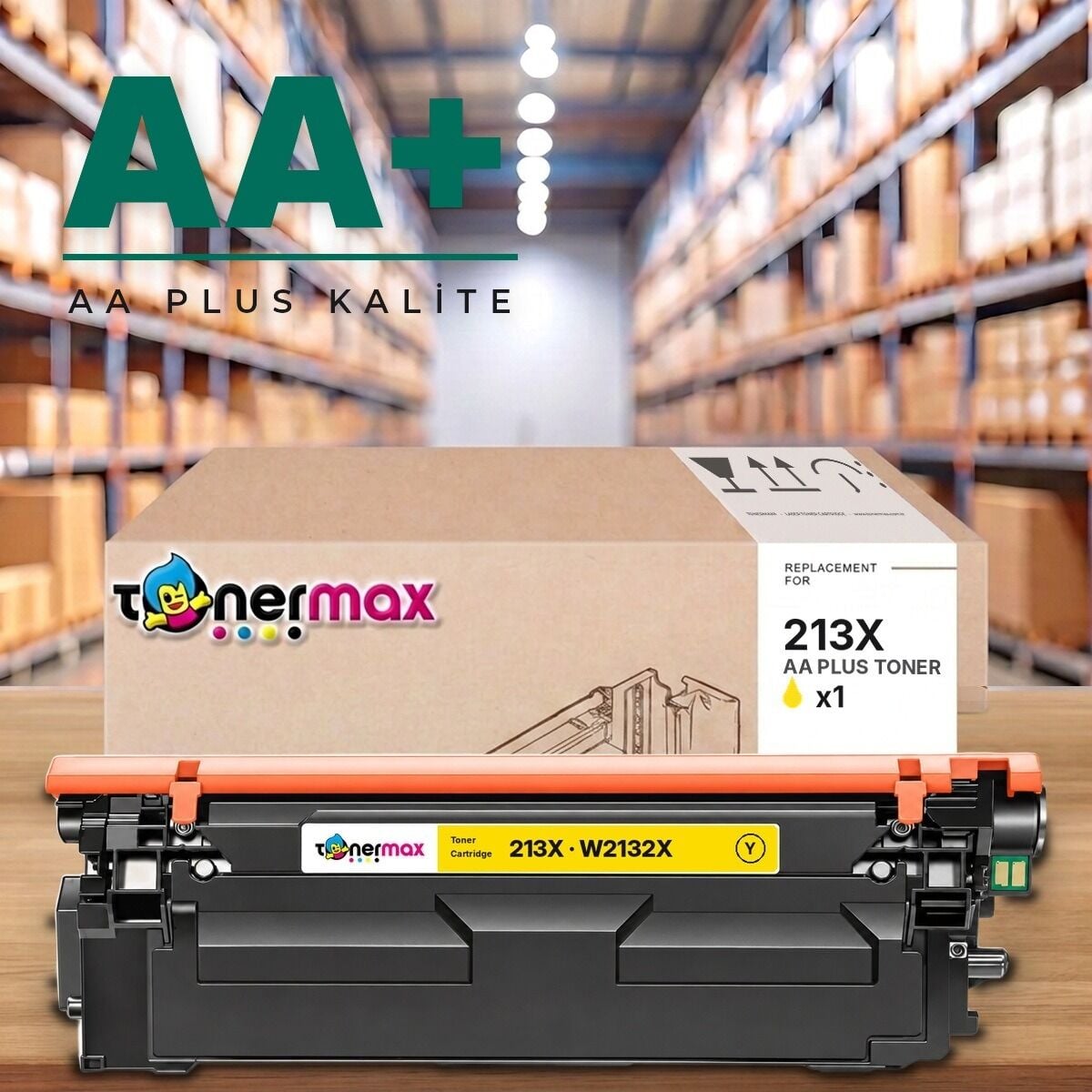 TonerMAX® 213X Sarı Muadil Toner — AA Plus