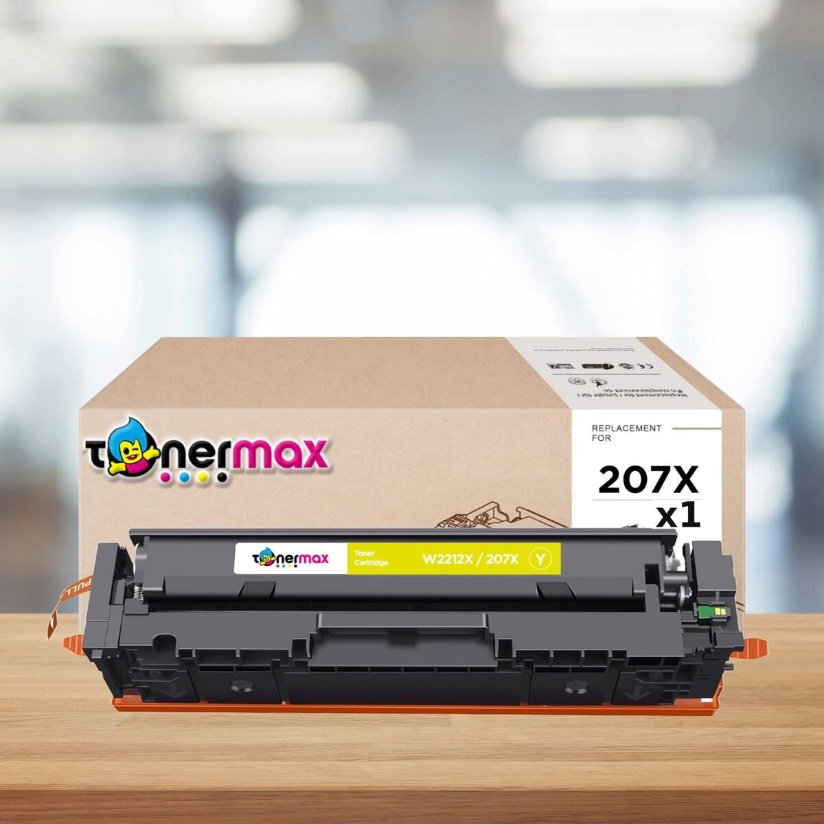 HP 207X W2212X Sarı muadil toner