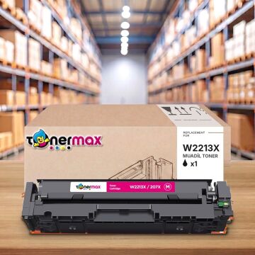 Hp 207X - W2213X Muadil Toner Kırmızı- Çipli / Hp Color LaserJet Pro M255dw / M255nw /M282nw /M283cdw /M283fdn /M283fdw