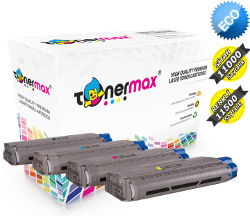 Oki C712 Muadil Toner Set