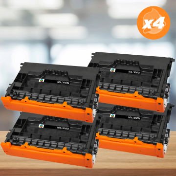 Hp 147A W1470A Muadil Toner - Çipsiz 4'lü Paket /LaserJet Enterprise Flow MFP M634 / M635 / M636 / M610 / M611 / M612 / M634 / M635 / M636