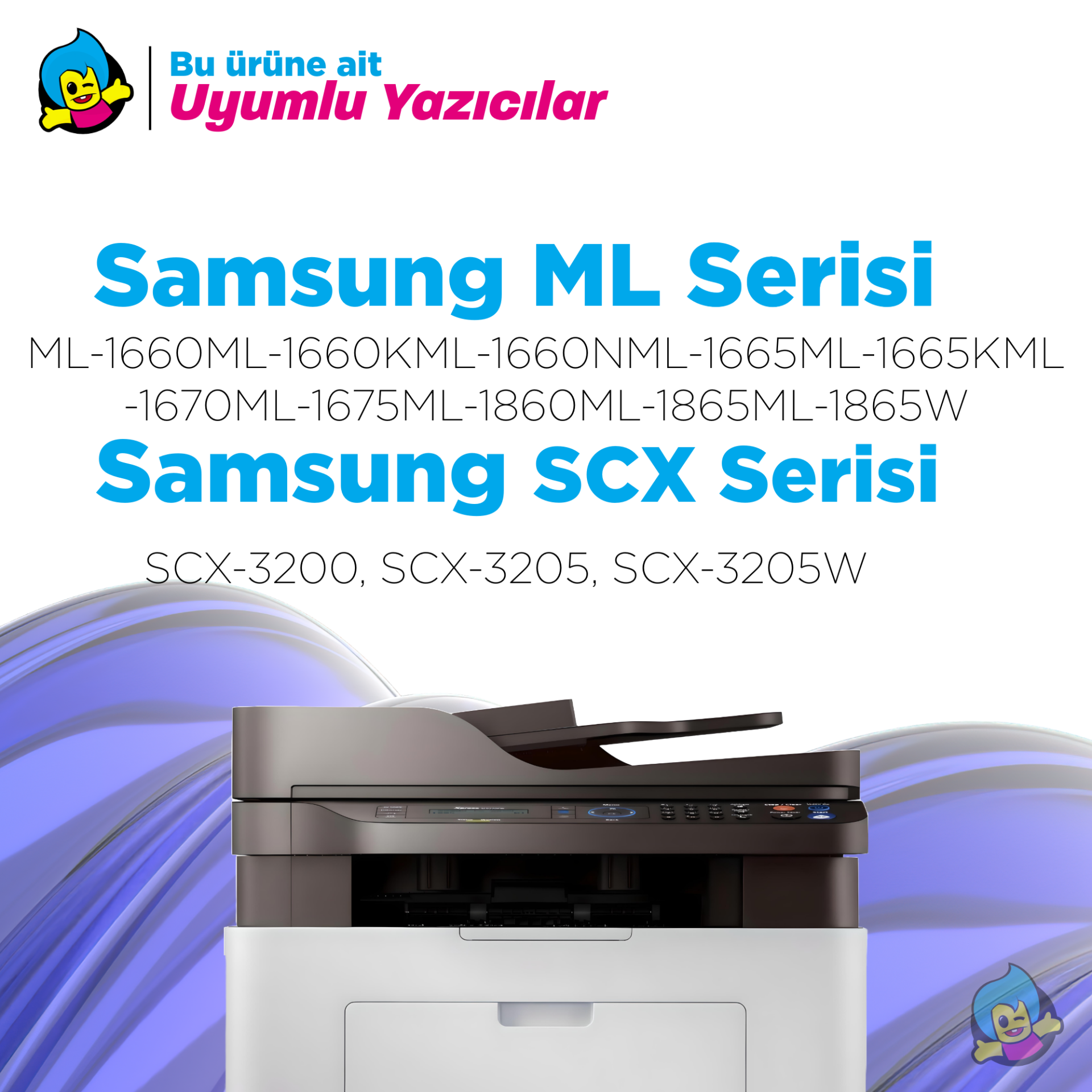 Uyumlu yazıcılar