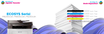 Kyocera TK-5270 Muadil Toner Takım / Ecosys M6230 / M6630 / P6230