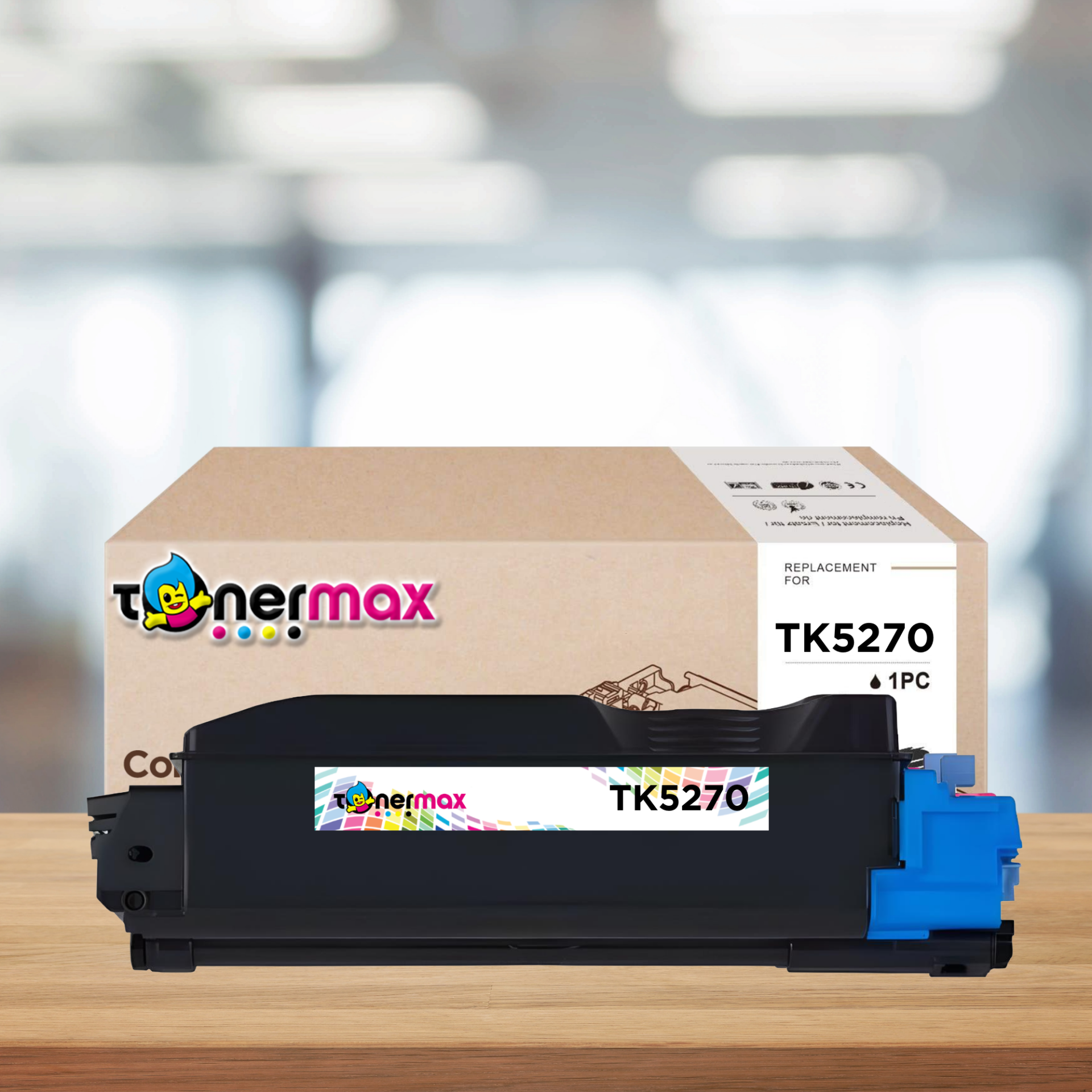 Kyocera TK-5270 Muadil Mavi Toner