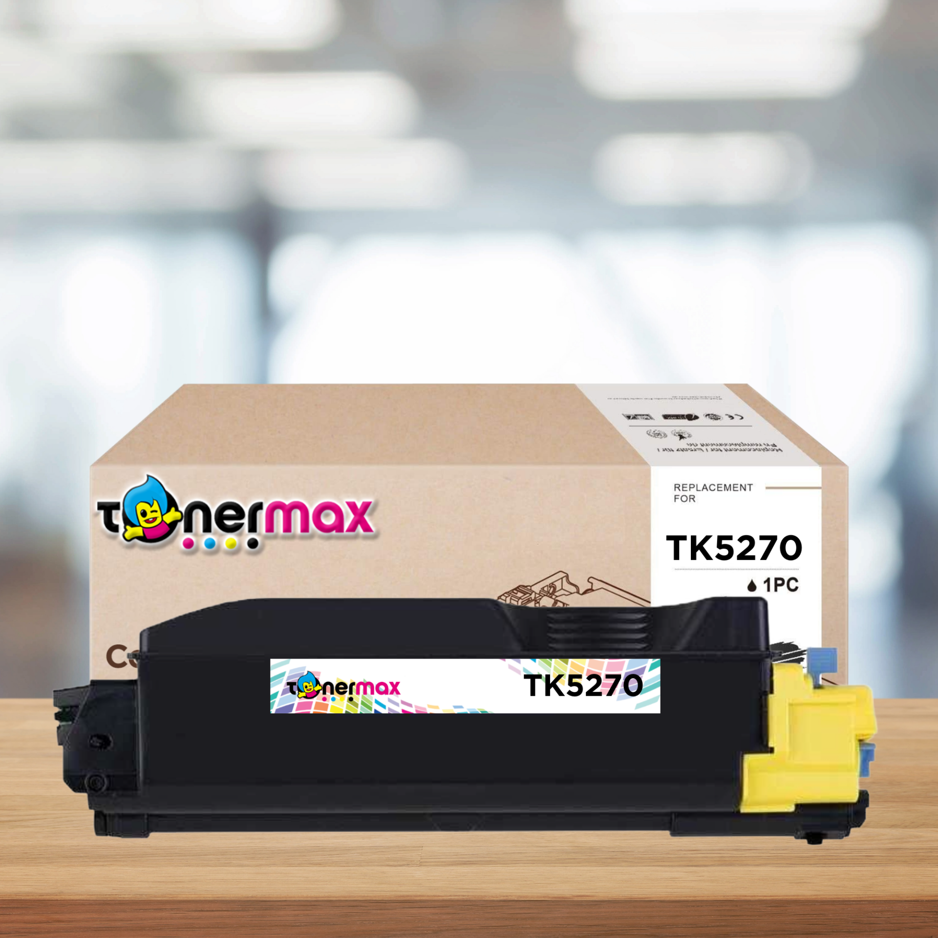 Kyocera TK-5270 Muadil Toner Sarı