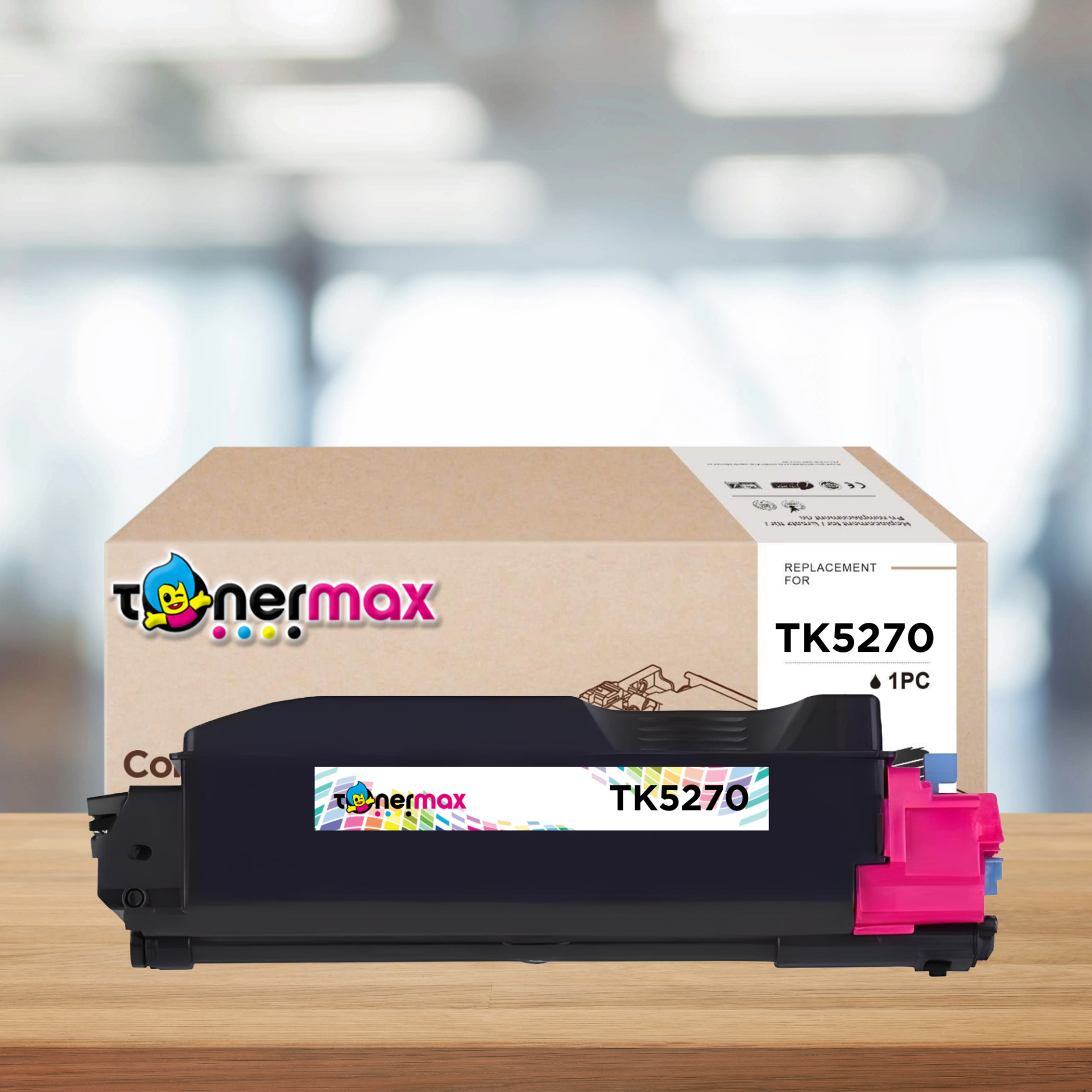 Kyocera TK-5270 Muadil Kırmızı Toner