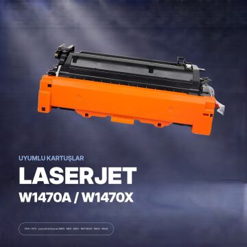 Hp 147A W1470A Toner Tozu 1000 GR./LaserJet Enterprise Flow MFP M634 / M635 / M636 / M610 / M611 / M612 / M634 / M635 / M636