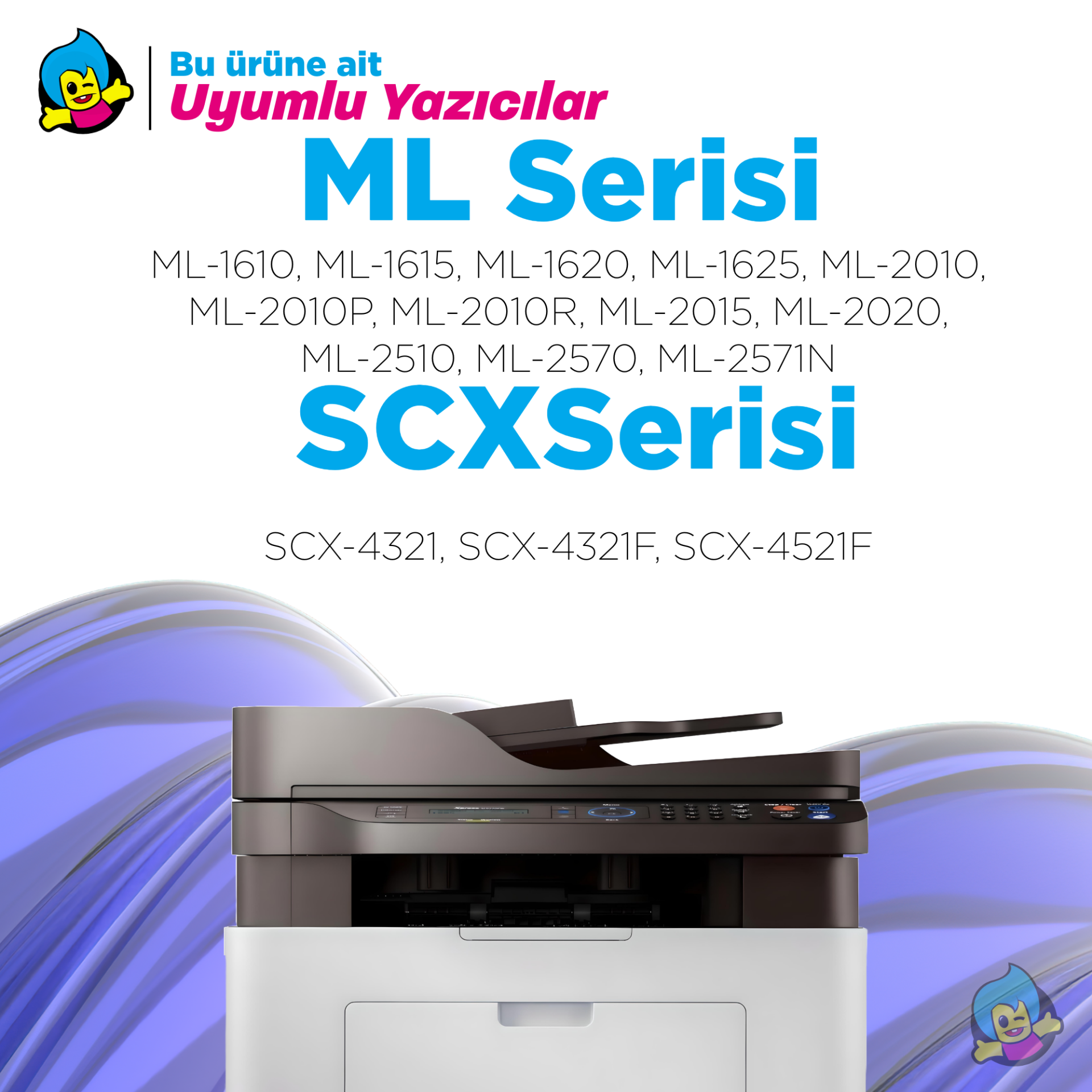 Uyumlu yazıcılar