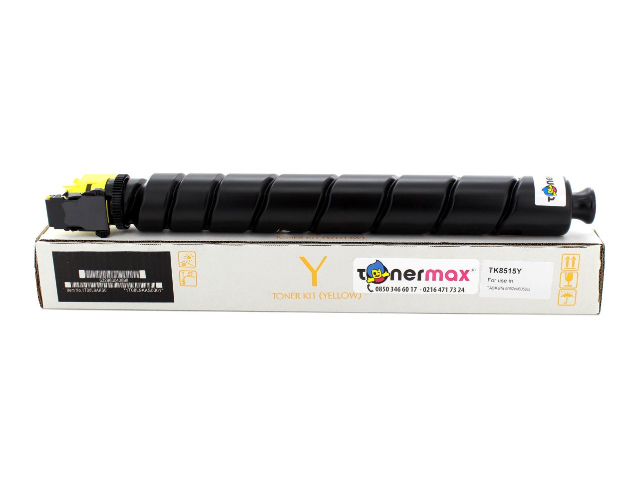Kyocera TK-8515 Sarı Muadil Toneri / Taskalfa 5052ci / 5035ci /6052ci / 6053ci