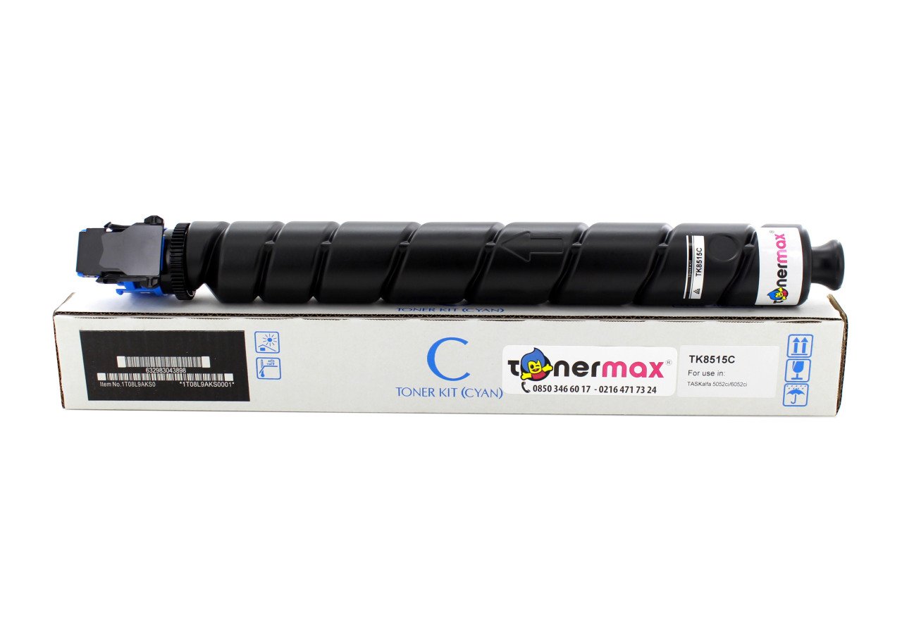 Kyocera TK-8515 Mavi Muadil Toneri / Taskalfa 5052ci / 5035ci /6052ci / 6053ci