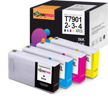 Epson T7911 / T7912 / T7913 / T7914 Muadil Kartuş Takım