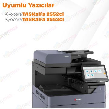 Kyocera Mita TK-8345 Sarı Muadil Toner / TaskAlfa 2552ci / 2553ci