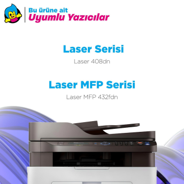 Hp 331A-W1331A / 331X-W1331X Toner Tozu 500 GR./ LaserJet 408dn / MFP 432fdn