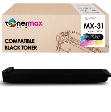 Sharp MX-31GTBA Siyah Muadil Toner / MX2301n / MX2600n / MX3100n